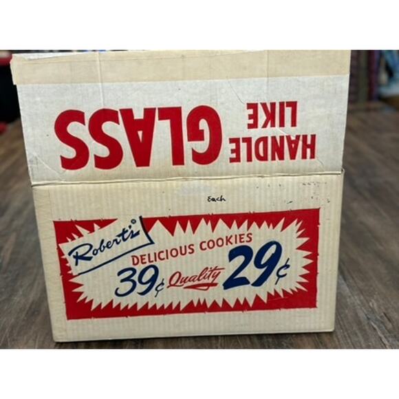 RARE!! Vintage, Roberts Cookies 29 cents, Antique Box? - Picture 4 of 15